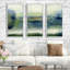 " Glistening Meadow " 3 - Pieces Painting Print-72214903