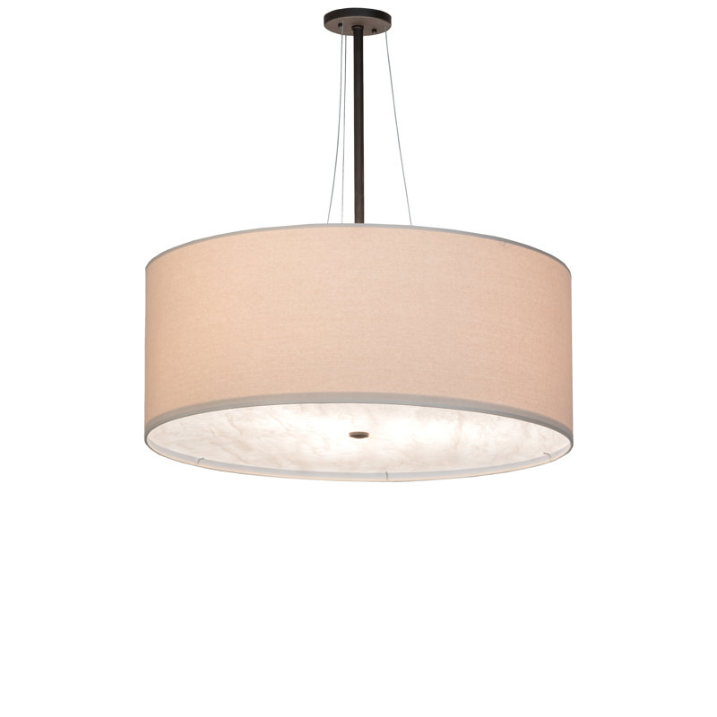 Luminaire suspendu tambour 3 lumières Cilindro