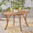 Outdoor Dining Set – Premium Acacia Wood Hermosa Table & Wicker Chairs With Cream Cushion For Comfortable Dining Experience,Suitable For Large Gatherings(1 Table + 4 Chairs)