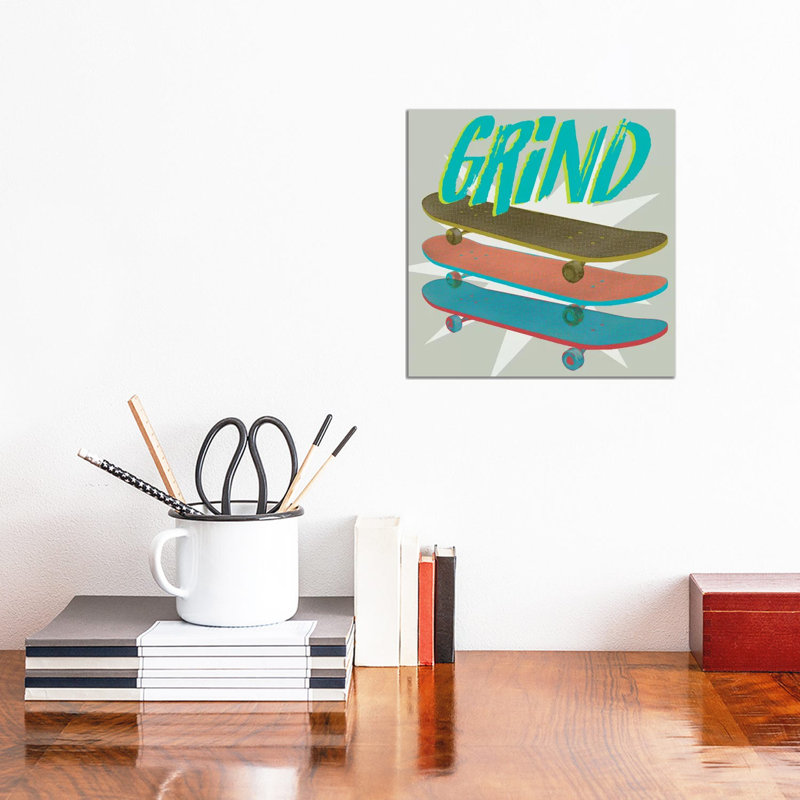 Sk8r I by Jarman Fagalde - Wrapped Canvas Print, 30.48 cm H x 30.48 cm W