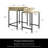 Chena Nesting Tables with Storage