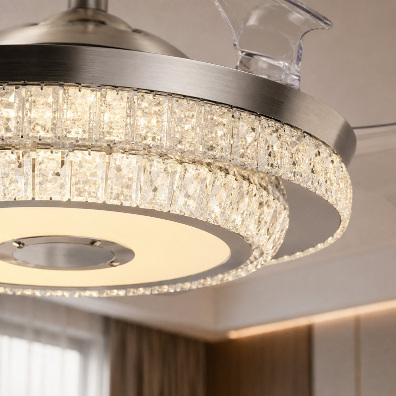 Ventilateur de plafond 42 po Smart Crystal