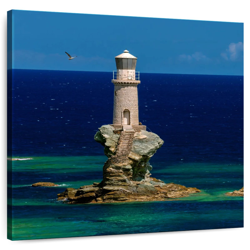 Phare d'Aletra Tourlitis, H 16 po x l 16 po