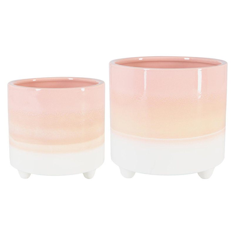 Ceramic Pot Planter, Pink