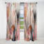 Kaylie - Modern Shapes Abstract Blackout Curtain - 1 Panels-237716037