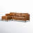 Clifford 2-Piece Genuine Leather Sectional with Sinuous Springs-403251671-432293908