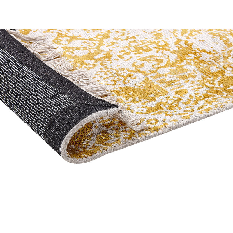 Ashawn Oriental Viscose Hand Woven Area Rug, Rectangle 140 x 200cm