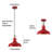 3 - Light Modern Farmhouse Pendant Lights 11.41" Kitchen Pendant Lighting -115991219