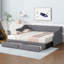 Lit de jour rembourré avec design extensible-190355481