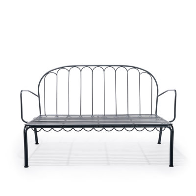 AL FRESCO LOVE SEAT - ANTIQUE WHITE