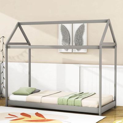 Coyer Twin Size Wooden House Bed