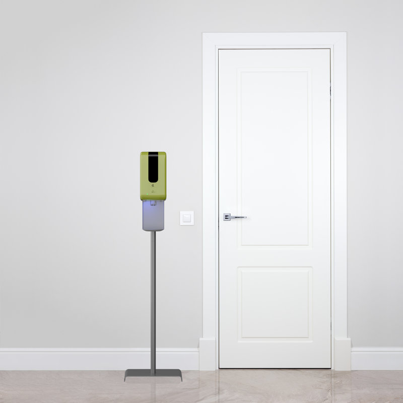 Distributeur automatique de désinfectant pour les mains, Vert
