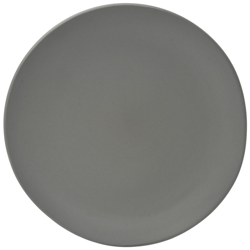 Jodarius Stoneware Charger, Gray