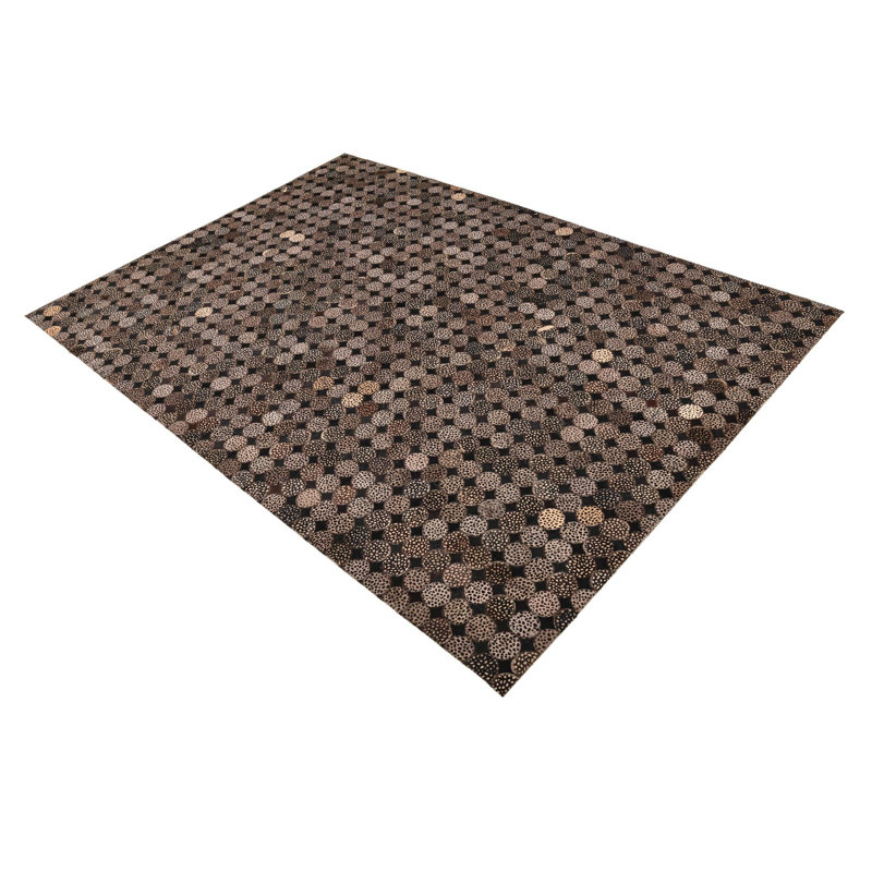 Tapis brun foncé Munford