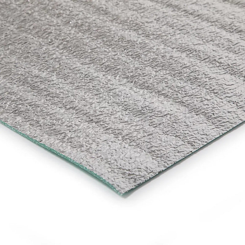 3mm Silver Wood Flooring & Laminate Underlay Foil Damp Proof Membrane Moisture Barrier Underlayment For
