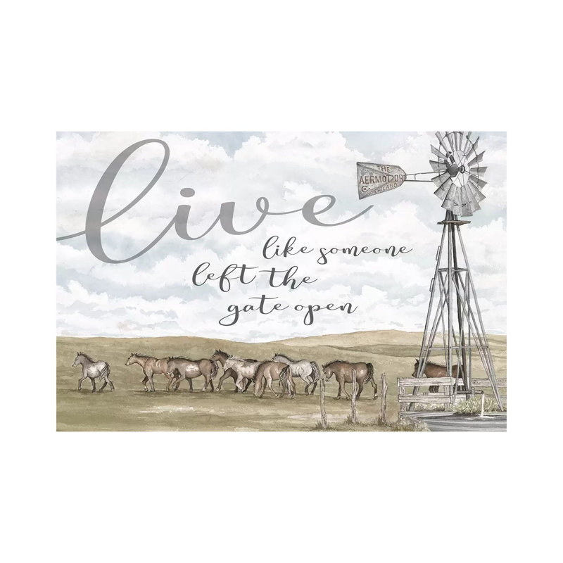 Live Like Someone by Cindy Jacobs - Print on Canvas, Wrapped Canvas, 66.04 cm H x 45.72 cm W x 1.91 cm D