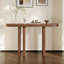 Retro style simple oval console table-606547553