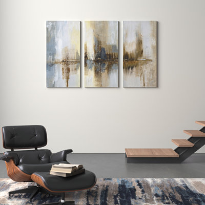 «Harbor Lights» - Reproduction d'image multi-pièces sur toile