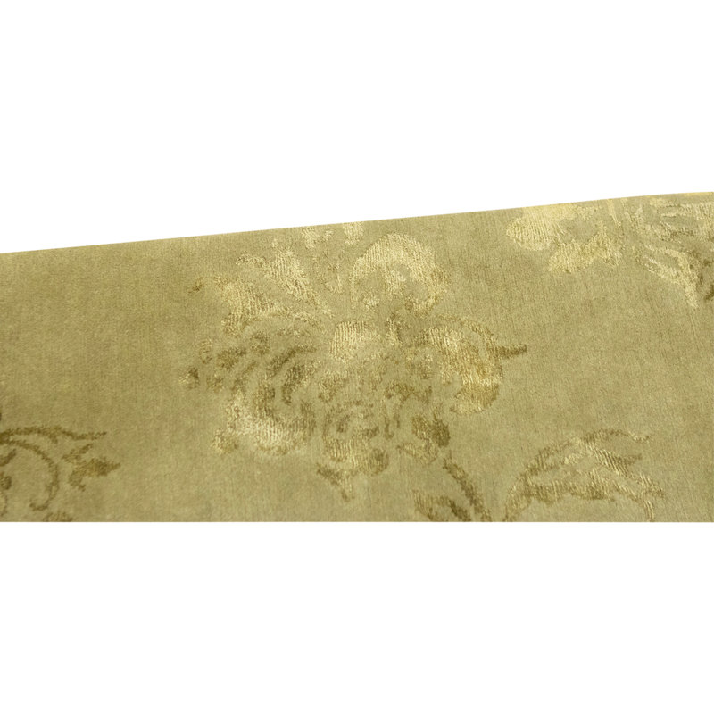 Hand Knotted Area Rug in Sage Green