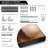 Extra Large Wall Art Fabric Print - Modern Abstract for Contemporary Home Artwork Decor for Living Room or Bedroom - "Frame Assembly Required (Unfinished Frame)"-117434890