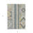 HomeRoots 3' X 5' Silver Aztec Washable Indoor Outdoor Area Rug