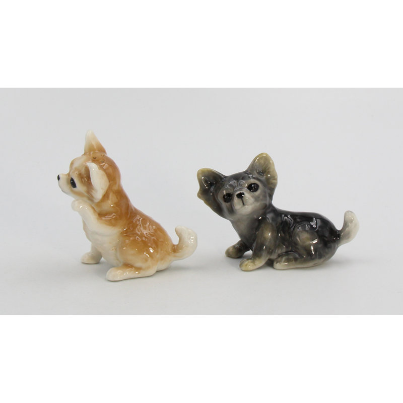 Cosmos Gifts Chihuahua Salt and Pepper Shaker Set