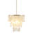 Layered Capiz Chandelier