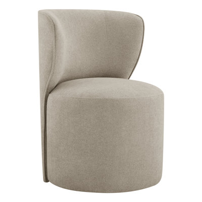 Luckett Upholstered Caster Dining Chair