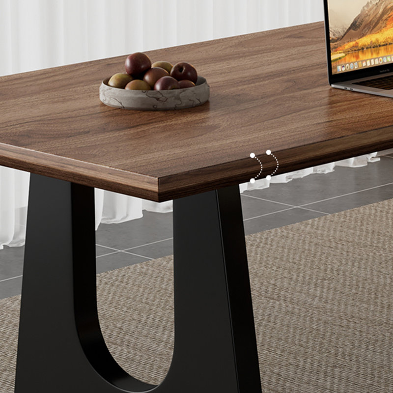 Ensemble de table à manger en bois massif de style français, H 29,5 po x L 62,9 po x l 31,4 po