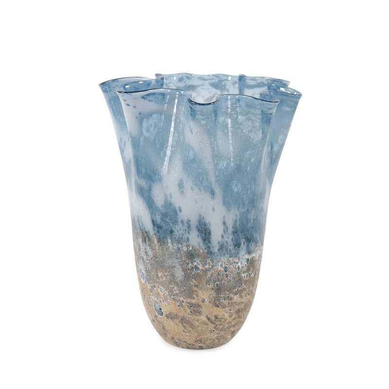 Vase de table en verre Gruber
