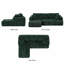 Canapé Boneless, canapé modulaire en L Chenille-129718218-129718219