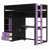 Black,Purple