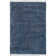 Hollier Modern Power Loom Performance Shag Tasseled Blue Rug