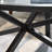Glass Coffee Table with Solid Wood Base-458493443-443093452