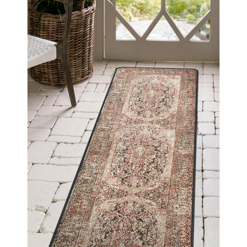 Tapis en coton enduit Marichal Premium EnduraStran, Tapis de couloir 2 pi 1 po x 7 pi 8 po