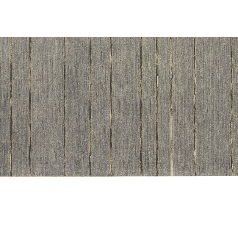 Solid Colour Hand Woven Area Rug, Rectangle 96 x 120cm