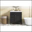 Meuble-lavabo de 30 po avec lavabo supérieur, meuble-lavabo moderne avec 2 tiroirs et tiroir escamotable, meuble-lavabo simple-1521568182