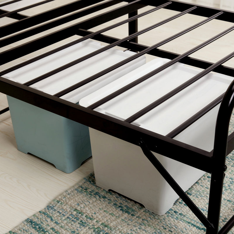 Sneller Metal Platform Bed, Twin