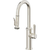 Davoli Pull-Down Prep/Bar Faucet with Squeeze Sprayer