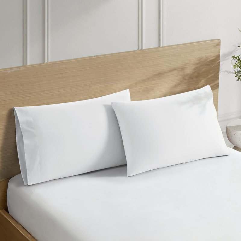 Soft Microfiber Pillowcase - Basics by Wayfair™, Standard, White