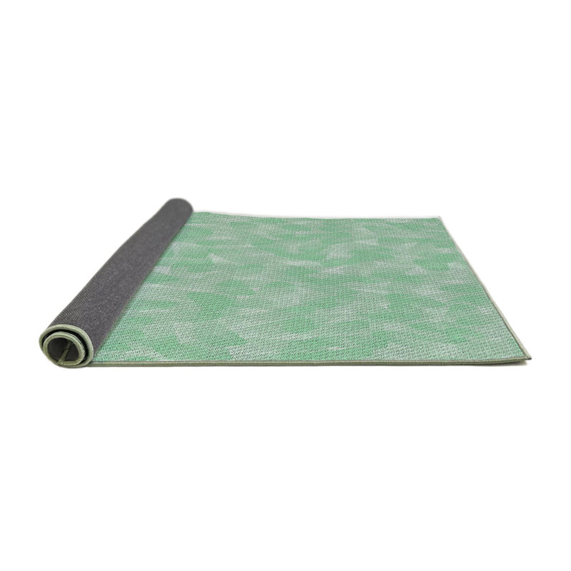 Tapis vert tissé à la machine, Rond 5 pi