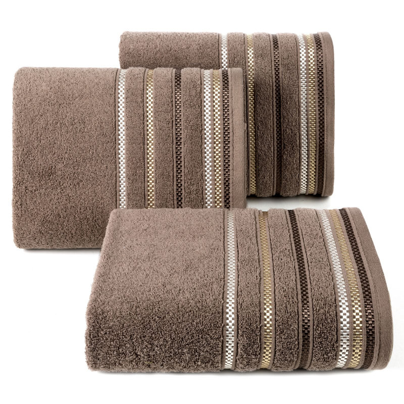 Honey-Marie Jacquard Hand Towel, Tan