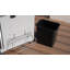Poubelle / support à déchets Monument Grills, facile à nettoyer, peu encombrant, 3,43 gallons, noir, pour la série Mesa II à 4 brûleurs, m2-415BZ, m2-410BZ, SKU A124