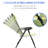 Folding Camping Chairs . Adjustable And Detachable . Comfortable Reclining Back. For Garden, Backyard, Lawn. Space Lightweight. 264 Lbs. Weight Bearing. 24.5" W X 27.5" D 43" H Outdoor Of 2, . Back