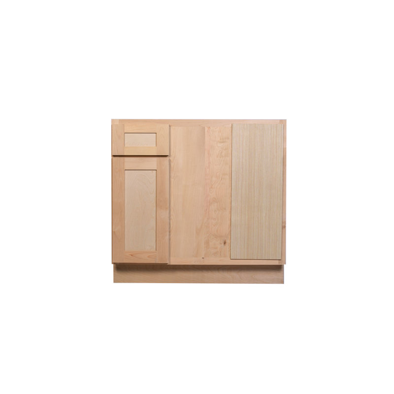 Armoire de base d'angle sans finition Shaker Blind - BBC3639