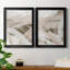 Earthtone Swipe I - ensemble de 2 peintures sur toile encadrées-670039675-670039677