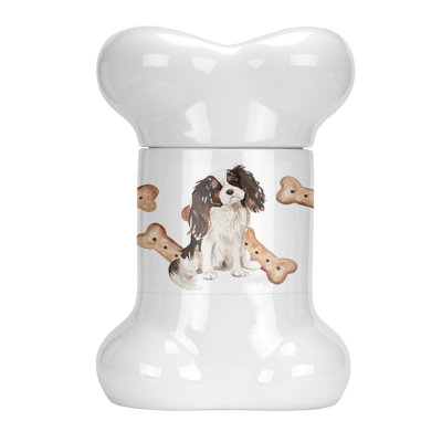 Pot à animaux en forme d’animal de forme désossée en forme de cavalier king charles épagneul