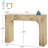 43 Inch Farmhouse Console Table, Entryway Furniture-391519694