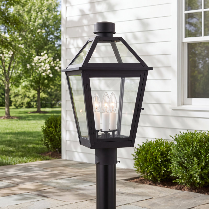 Transparent Lantern Head, Textured Black