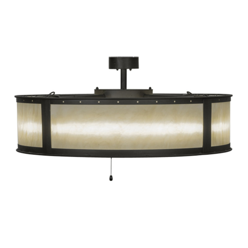 Smythe Craftsman LED Downrod Ceiling Fan